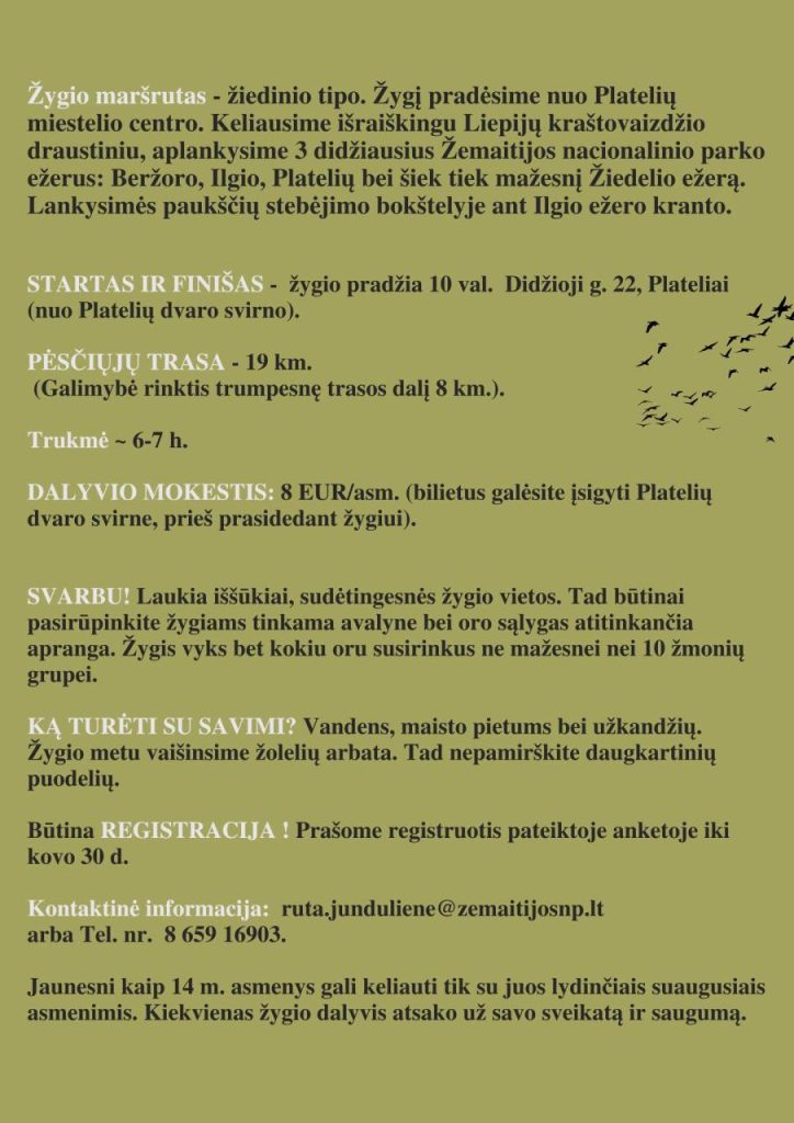 Pėsčiųjų žygis skirtas Pasaulinei paukščių dienai paminėti, 2023-04-01