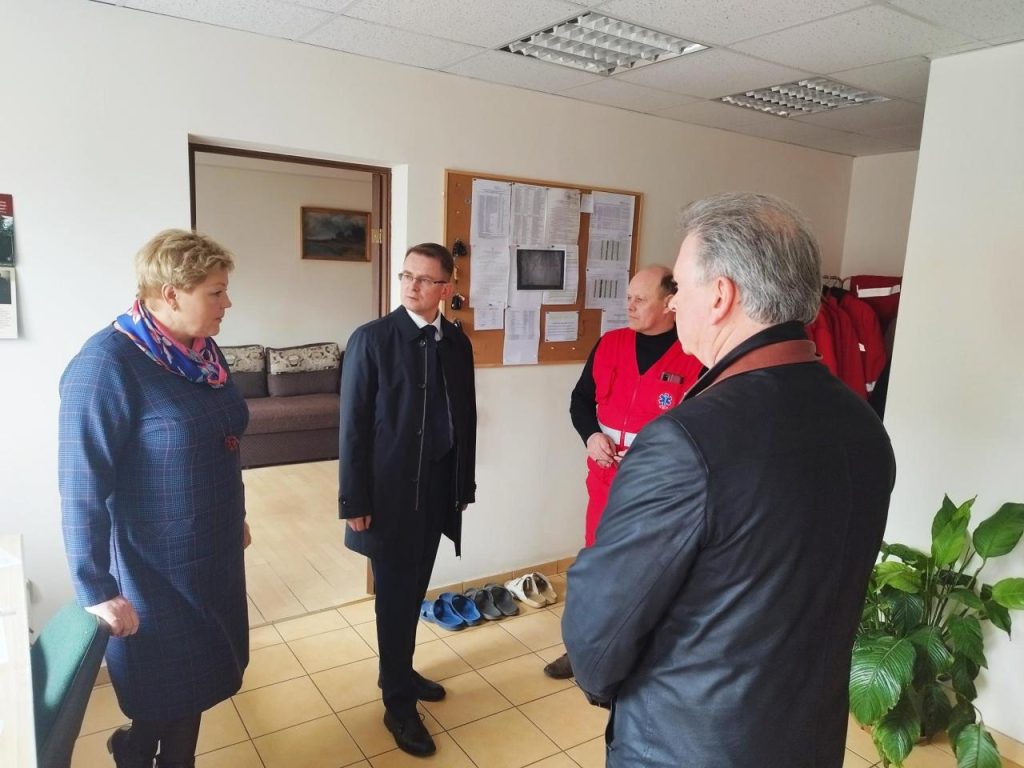 2023-03-20 Arūnas Dulkys lankėsi Plungėje