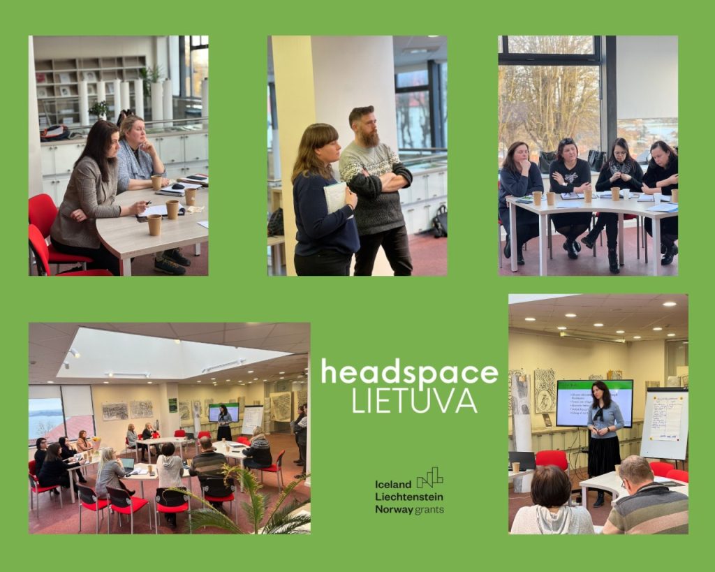 Praktiniai Headspace modelio adaptavimo Lietuvoje mokymai
