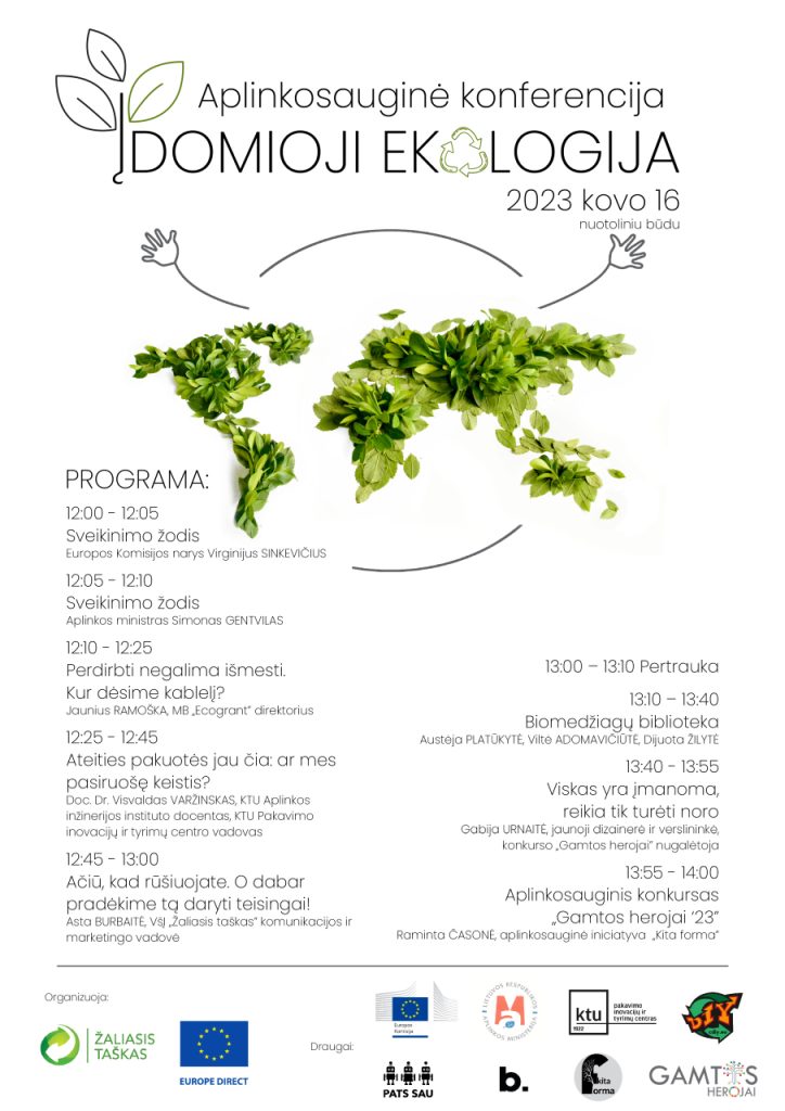 Žaliasis taškas. Įdomioji ekologija, konferencija