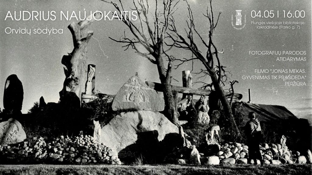 2023-04-05 Audriaus Naujokaičio fotografijų parodos „Orvidų sodyba“ atidarymas ir jo filmo „Jonas Mekas. Gyvenimas tik prasideda“ peržiūra