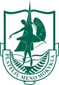 Platelių meno mokykla, logotipas