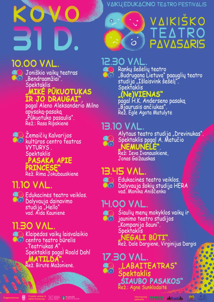 Vaikiško teatro pavasaris 2023-03-31