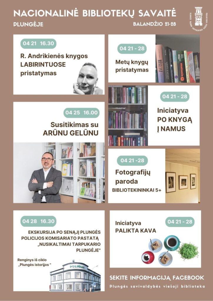 2023-04 Nacionalinė bibliotekų savaitė