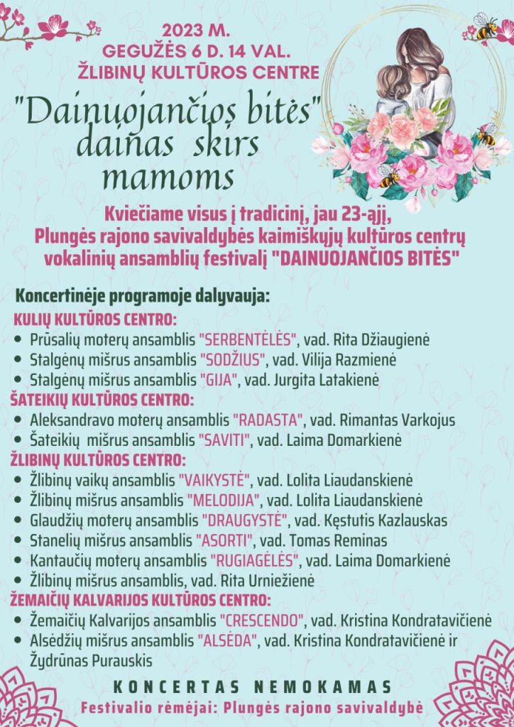 2023-05-06 Dainuojančios bitės