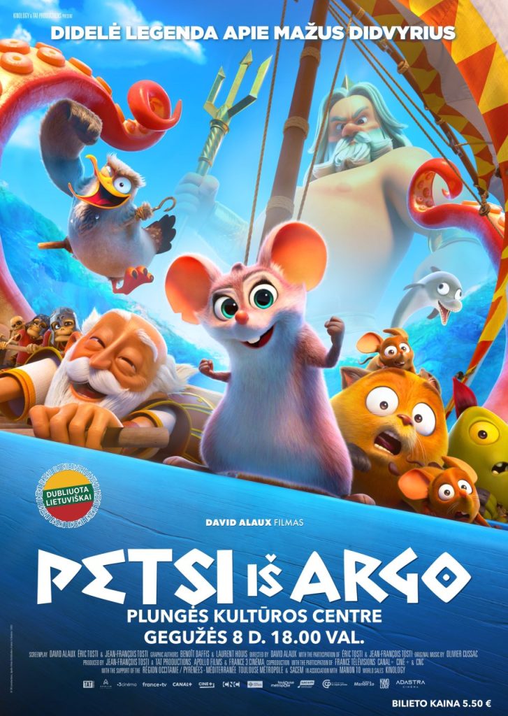 2023-05-08 Kino filmas ,,Petsi iš Argo“