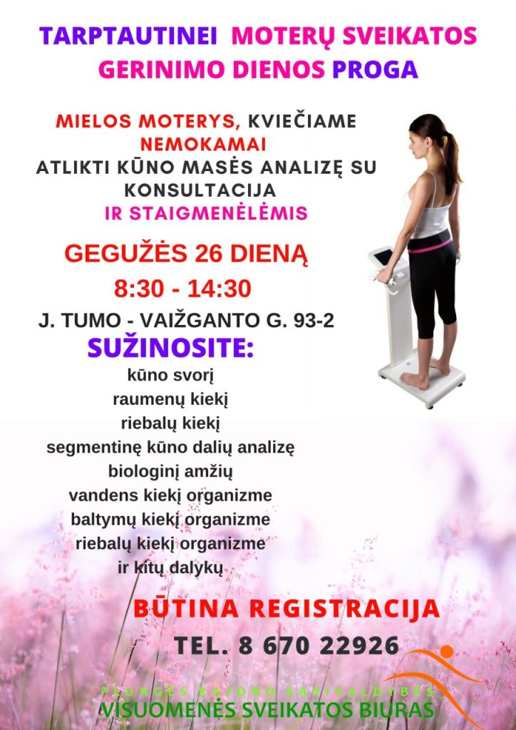 2023-05-26 moters sveikatos diena