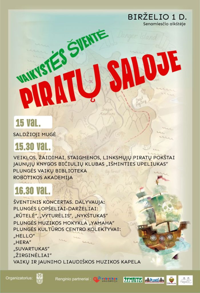 2023-06-01 Vaikystės šventė ,,Piratų saloje"