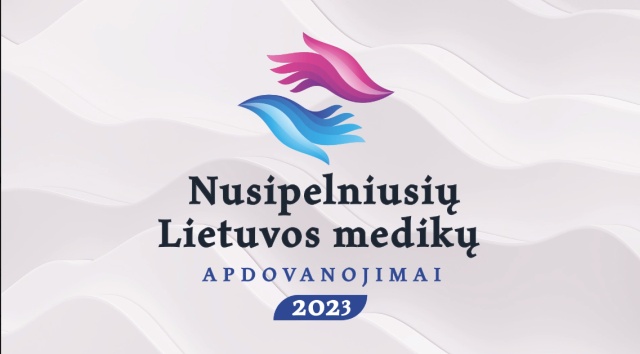 Nusipelniusių Lietuvos medikų apdovanojimai 2023, logo