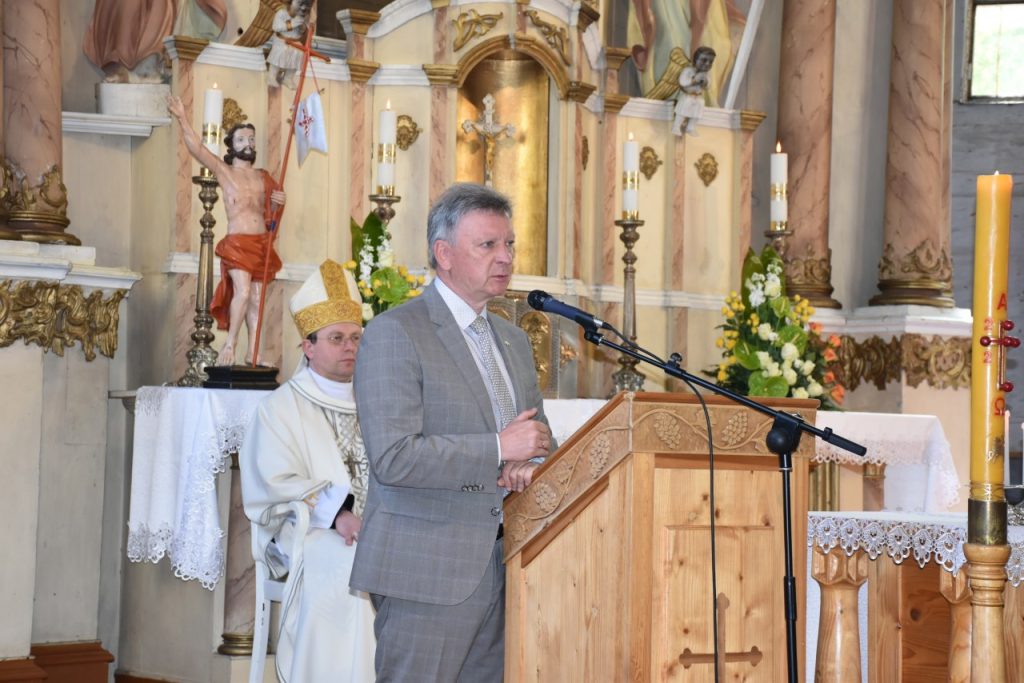Platelių šv. apaštalų Petro ir Pauliaus parapija 1523 metų gegužės 15 dieną pirmąkart paminėta rašytiniuose šaltiniuose. Meras Audrius Klišonis, 2023-05-21