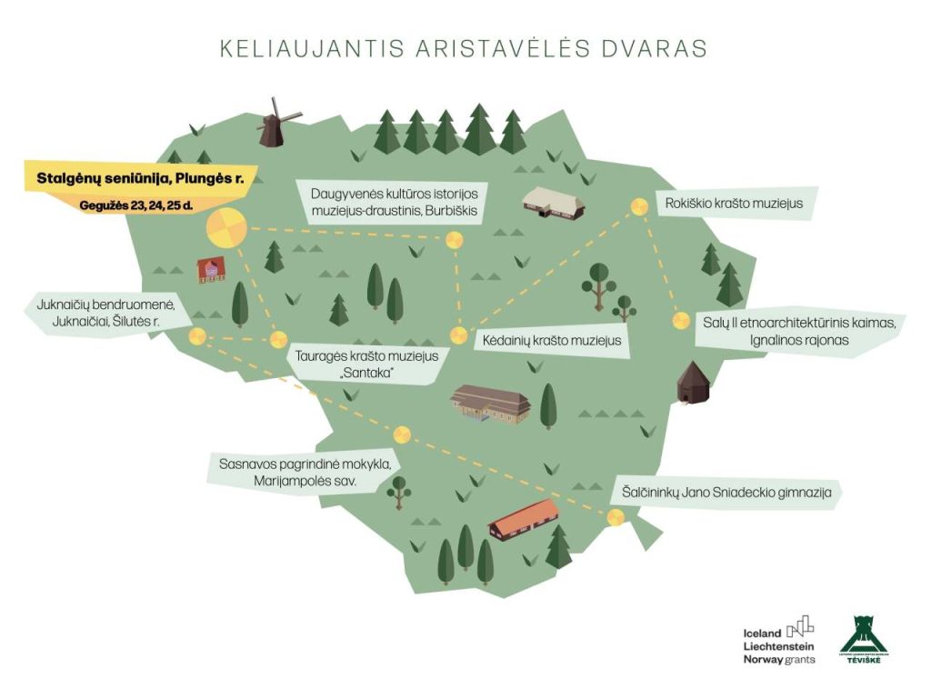 Keliaujantis Aristavėlės dvaras, Stalgėnai 2023-05