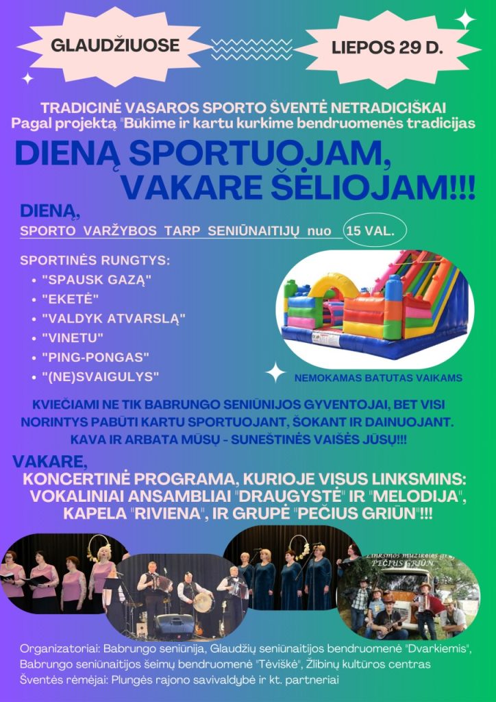 2023-07-29 Vasaros sporto šventė
