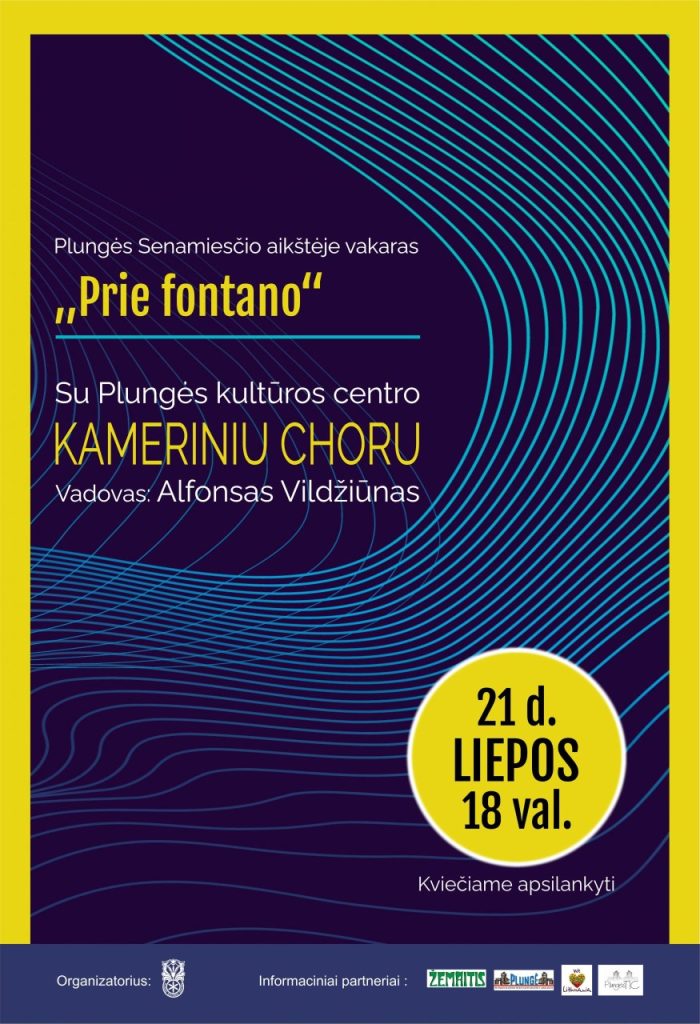 2023-07-21 Plungės kultūros centro kamerinio choro koncertas