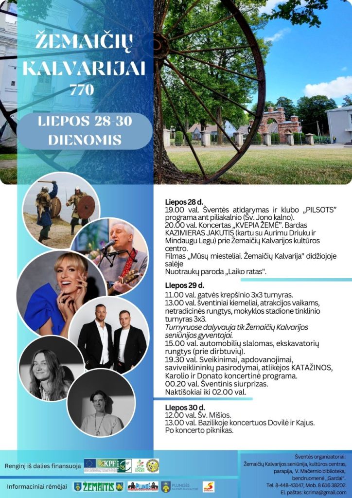 2023-07-28 Miestelio šventė "Žemaičių Kalvarijai 770"