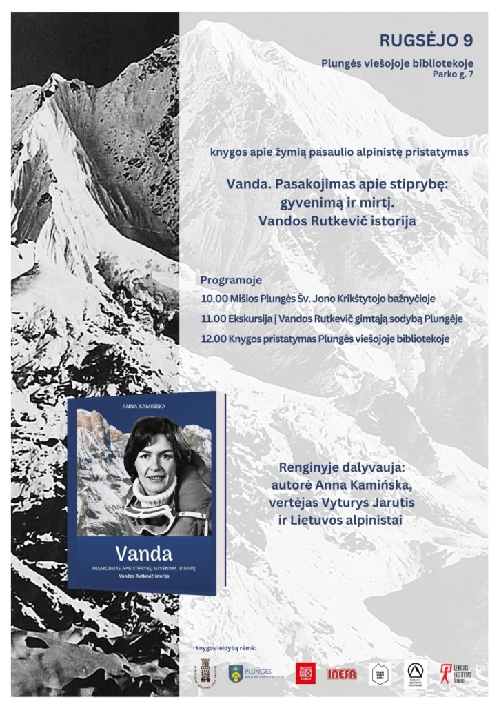 2023-09-09 Knygos "Vanda. Pasakojimas apie stiprybę: gyvenimą ir mirtį. Vandos Rutkevič istorija" pristatymas