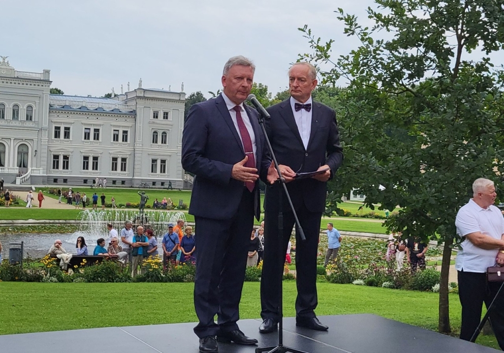 XVIII Tarptautinis Mykolo Oginskio festivalis. Festivalio atidarymas, Audrius Klišonis ir Alvydas Bakanauskas