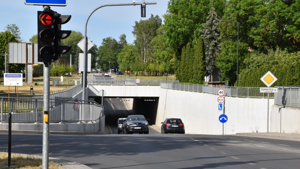 Plungė, Dariaus ir Girėno g., viadukas