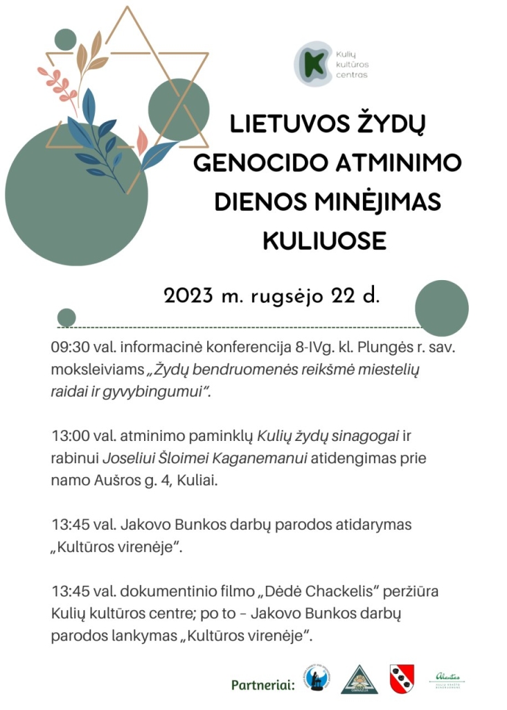 2023-09-22 Lietuvos žydų genocido atminimui