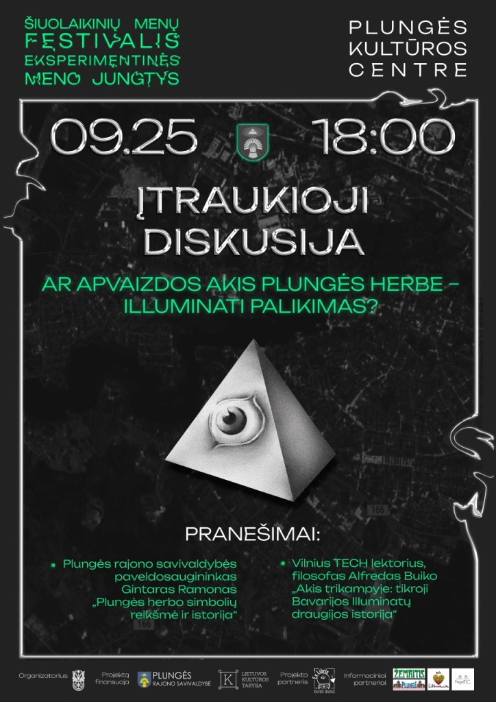 2023-09-25 Šiuolaikinių menų festivalis ,,Eksperimetinės meno jungtys“, įtraukioji diskusija Plungės kultūros centre