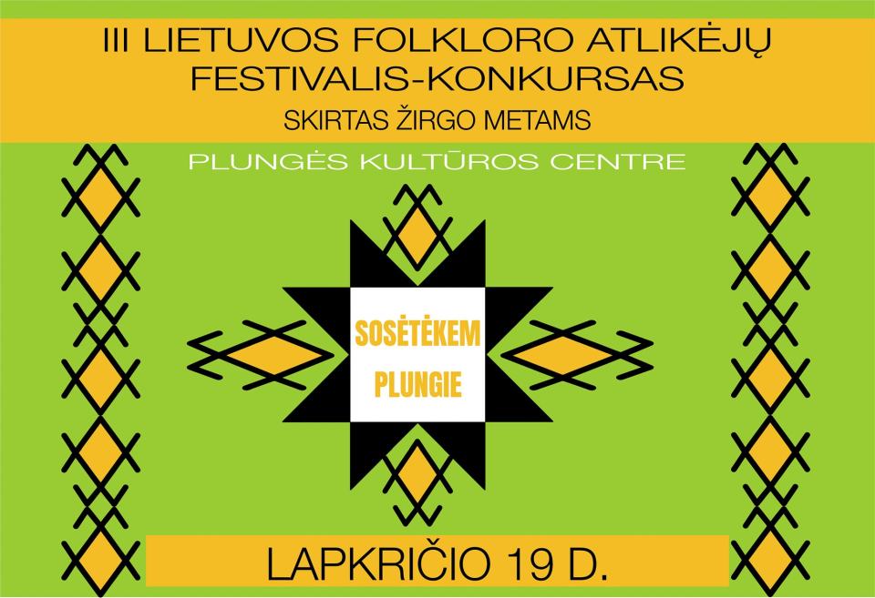 Lietuvos folkloro atlikėjų festivalis-konkursas ,,Sosėtėkem Plungie 2023“