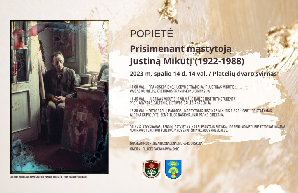 2023-10-14 Popiete J. Mikučiui atminti