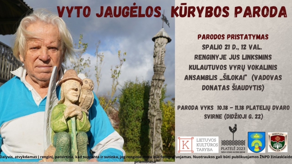 2023-10-21 Vyto Jaugelos jubiliejine paroda