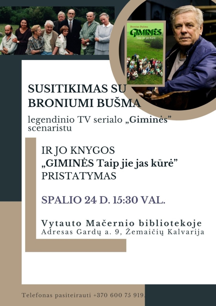 2023-10-24 Susitikimas su B. Bušma
