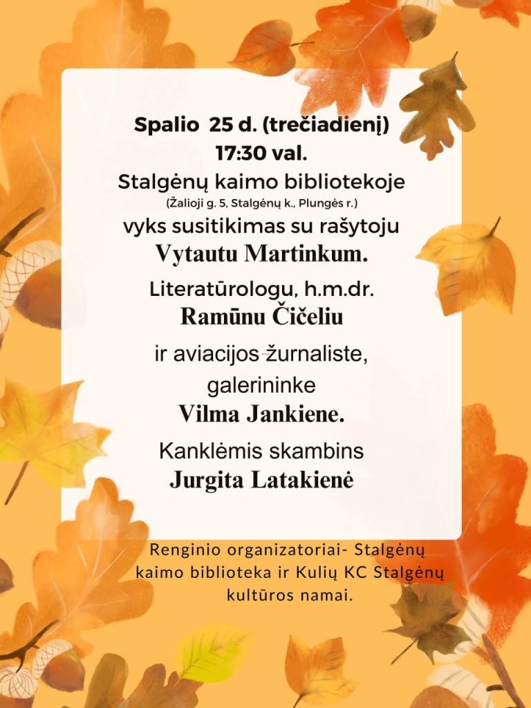 2023-10-25 susitikimas bibliotekoje su V. Martinkumi, R. Čičeliu, V. Jankiene