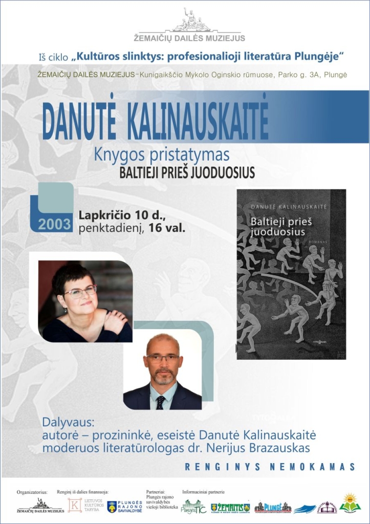 2023-11-10 D. Kalinauskaitės knygos „Baltieji prieš juoduosius“ pristatymas