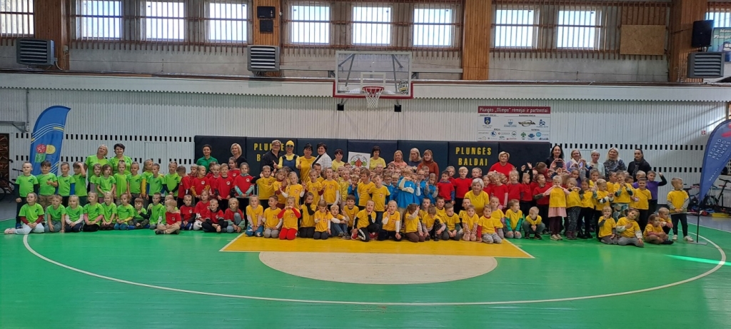 Plungės sporto ir rekreacijos centras, Plungės miesto darželinukų sporto šventės akimirkos