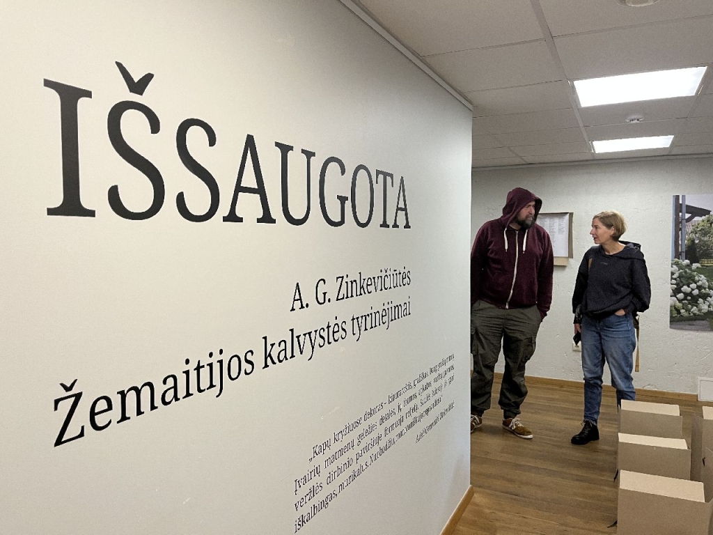 Parodos „IŠSAUGOTA: Adelės G. Zinkevičiūtės Žemaitijos kalvystės kryždirbystės tyrinėjimai“ atidarymas, 2023-10-07