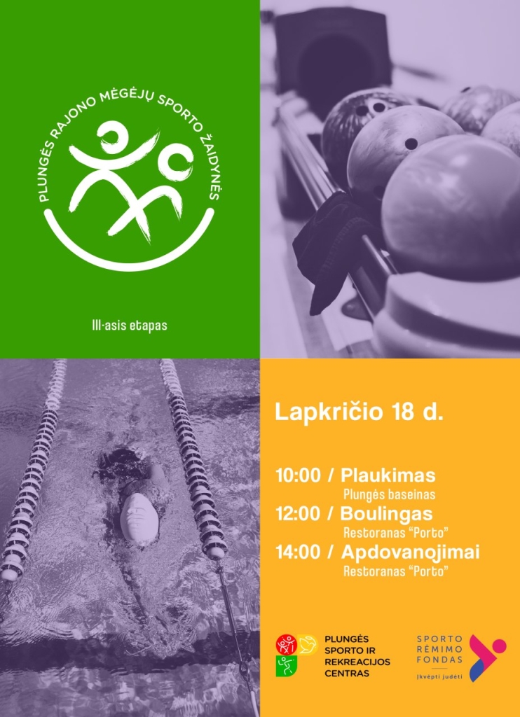 Plungės rajono mėgėjų sporto žaidynės. III-asis etapas. 2023-11-18