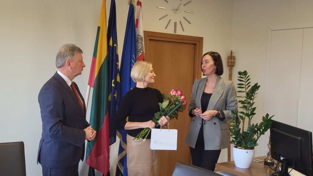 Sveikina Vida Saukalienė