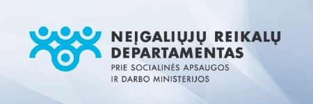 Neįgaliųjų reikalų departamentas prie LR Socialinės apsaugos ir darbo ministerijos, logo