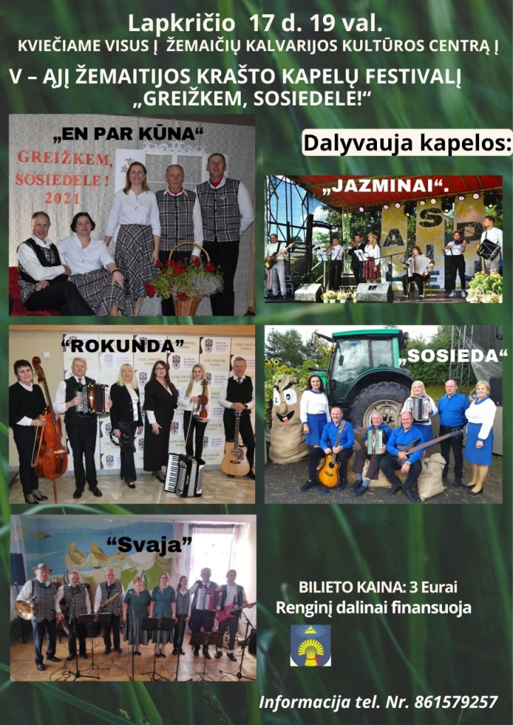 2023-11-17 Kapelų festivalis "Greižkem, sosiedele"