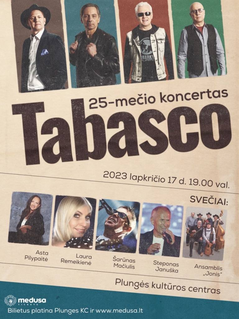 2023-11-17 Grupės ,,Tabasco“ 25-mečio koncertas