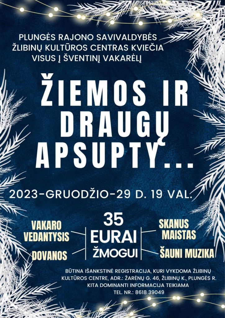 2023-12-29 Šventinis vakaras "Žiemos ir draugų apsupty"