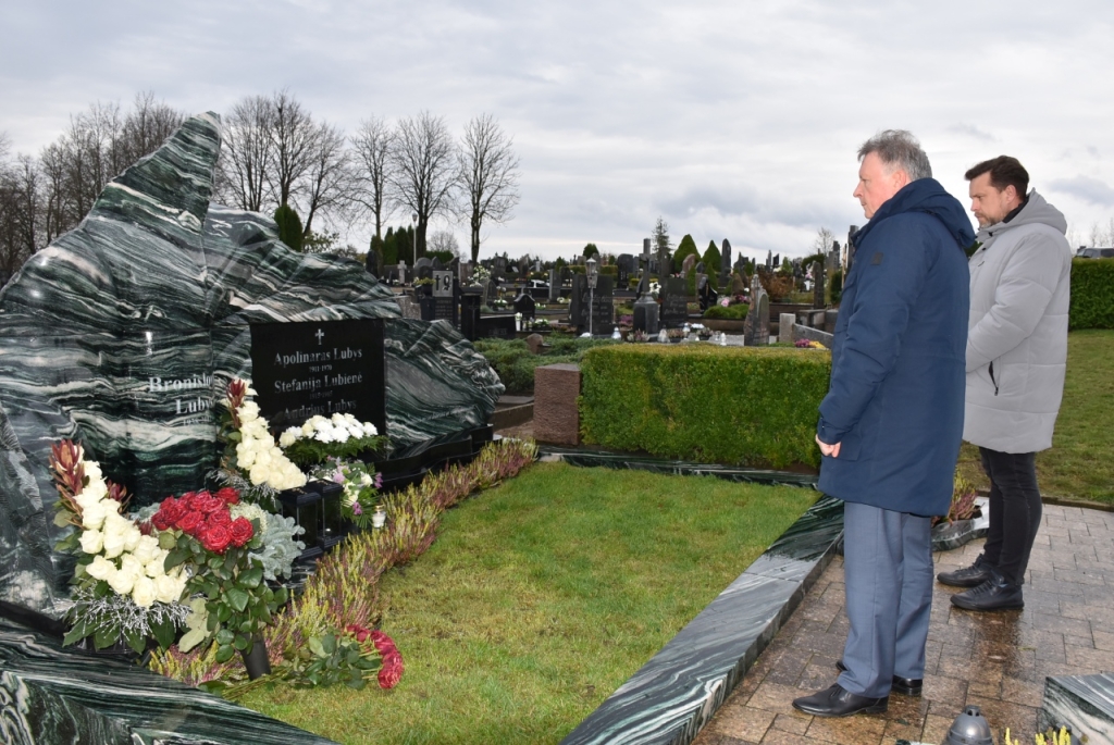 Pagerbtas Kovo 11-osios Lietuvos Nepriklausomybės Akto signataro dr. Bronislovo Lubio atminimas