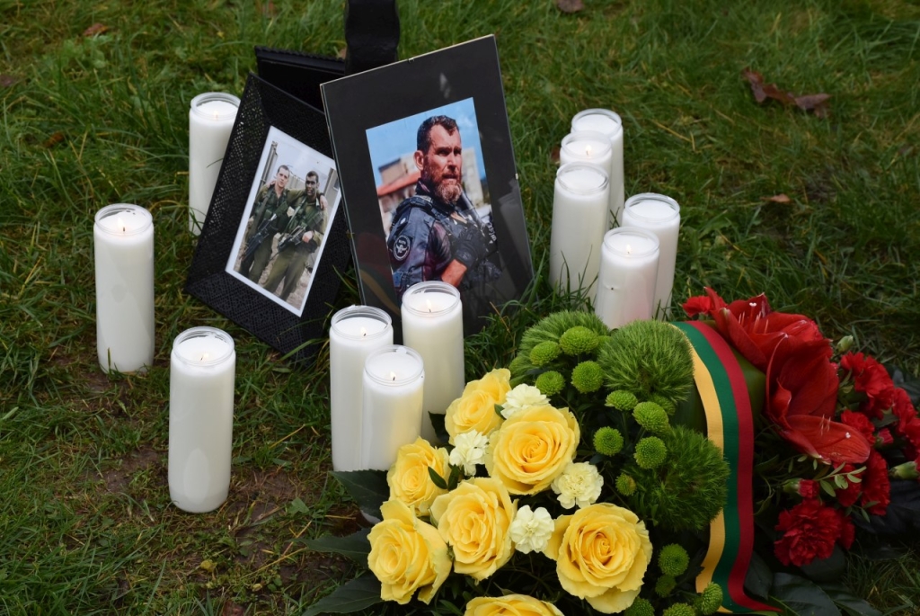 Pagerbtas žuvusiojo Martyno Kuzmicko atminimas