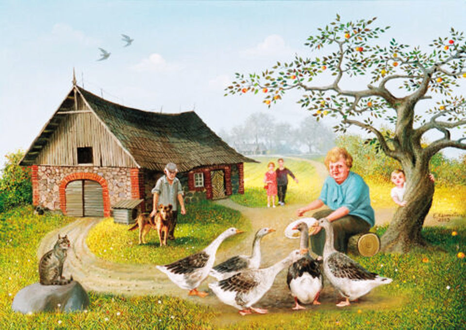 Tapytojos Elenos Adomaitienės (1930–2019) paveikslai ŽDM