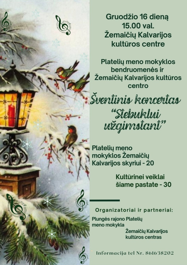 2023-12-16 koncertas "Stebuklui užgimstant"
