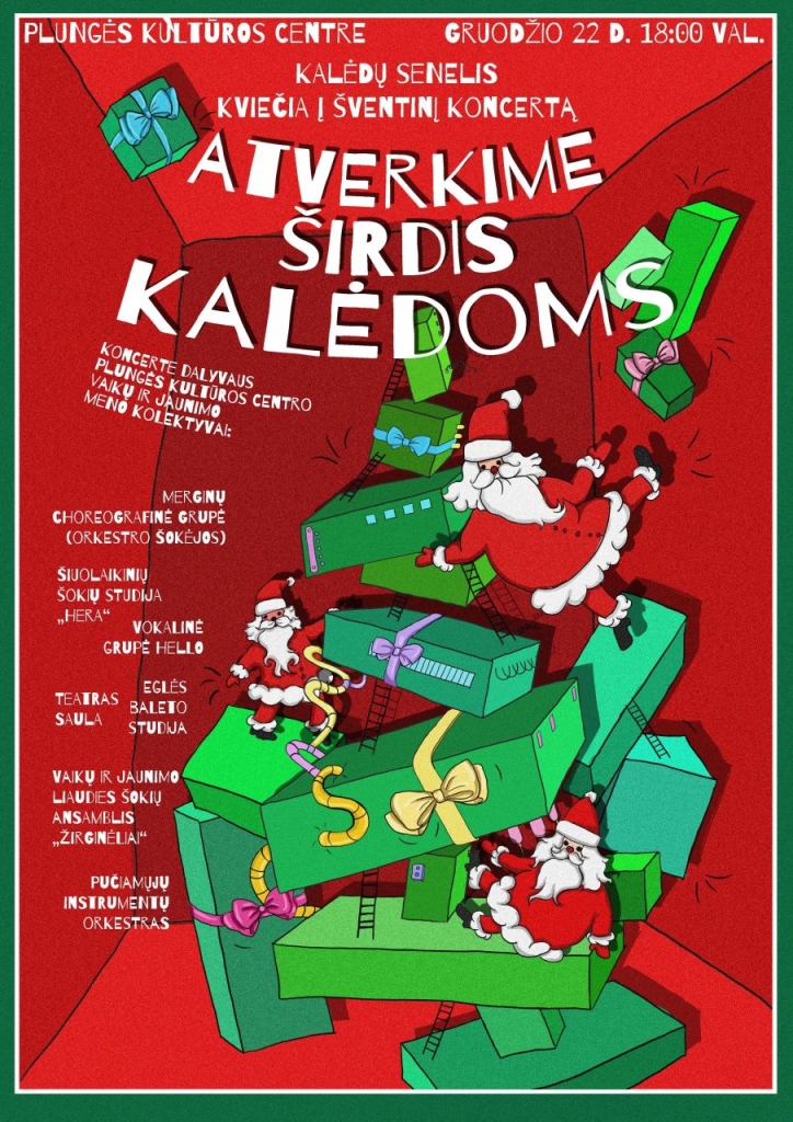 2023-12-22 Šventinis koncertas ,,Atverkime širdis Kalėdoms“