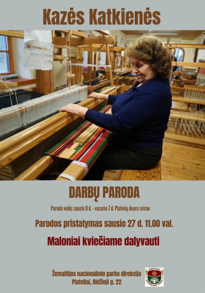 2024-01-27 Kazės Katkienės darbų parodos atidarymas