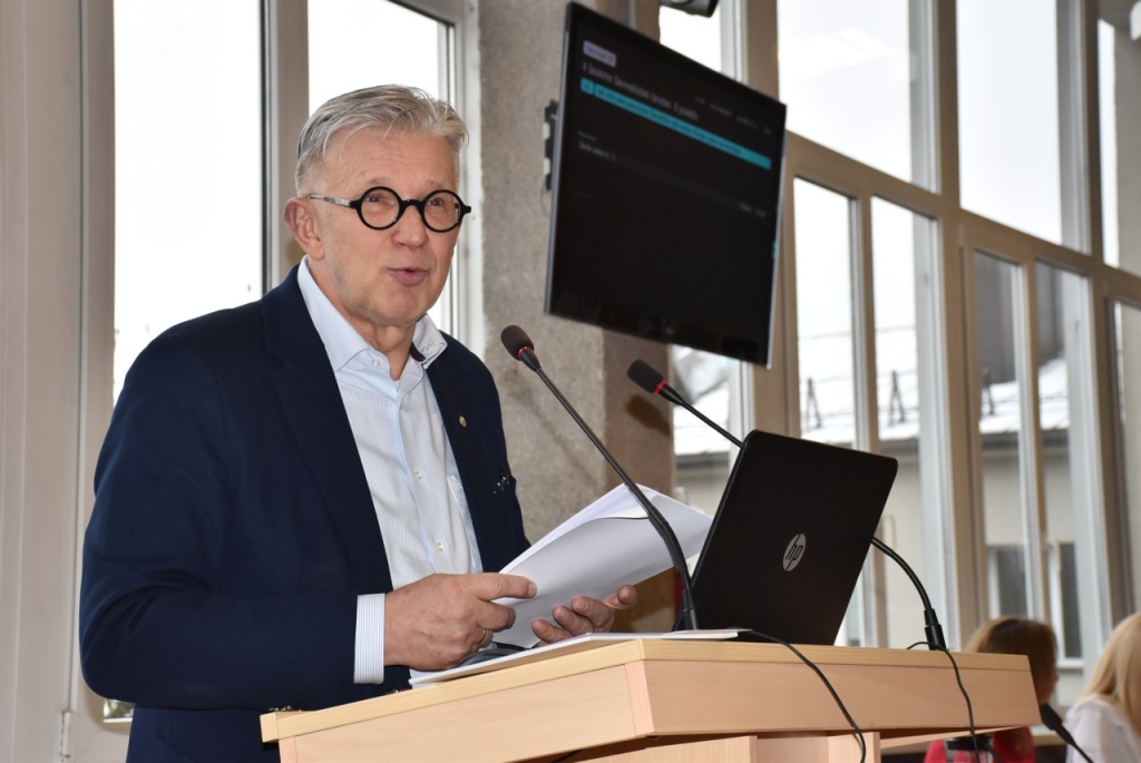 Žemaičių kultūros draugijos vadovas prof. Algirdas Žebrauskas
