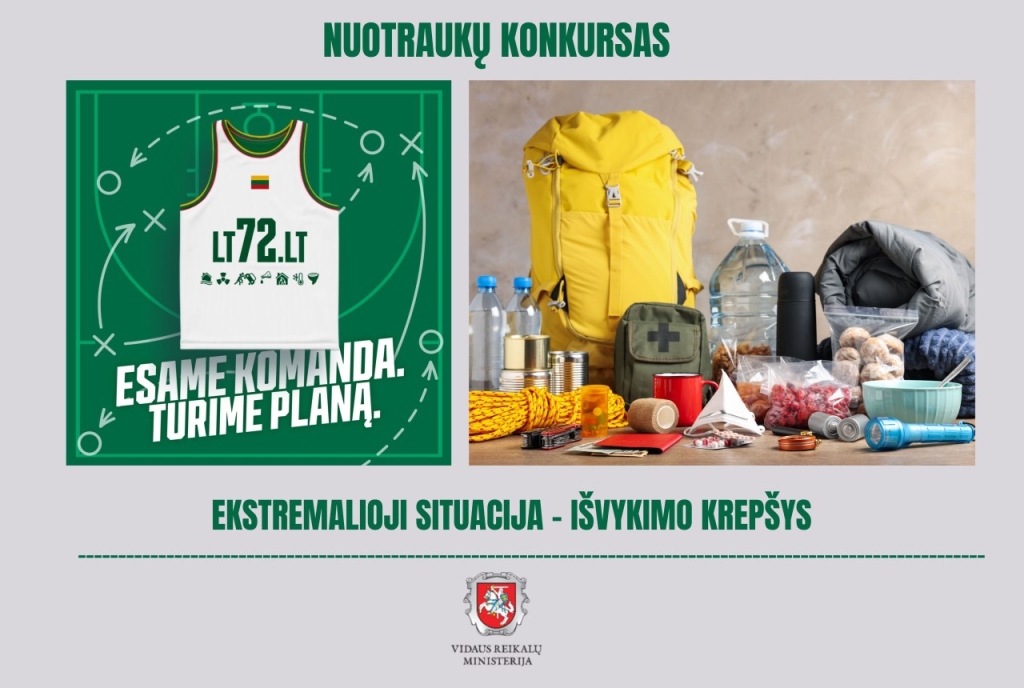 Ekstremalioji situacija, Išvykimo krepšys