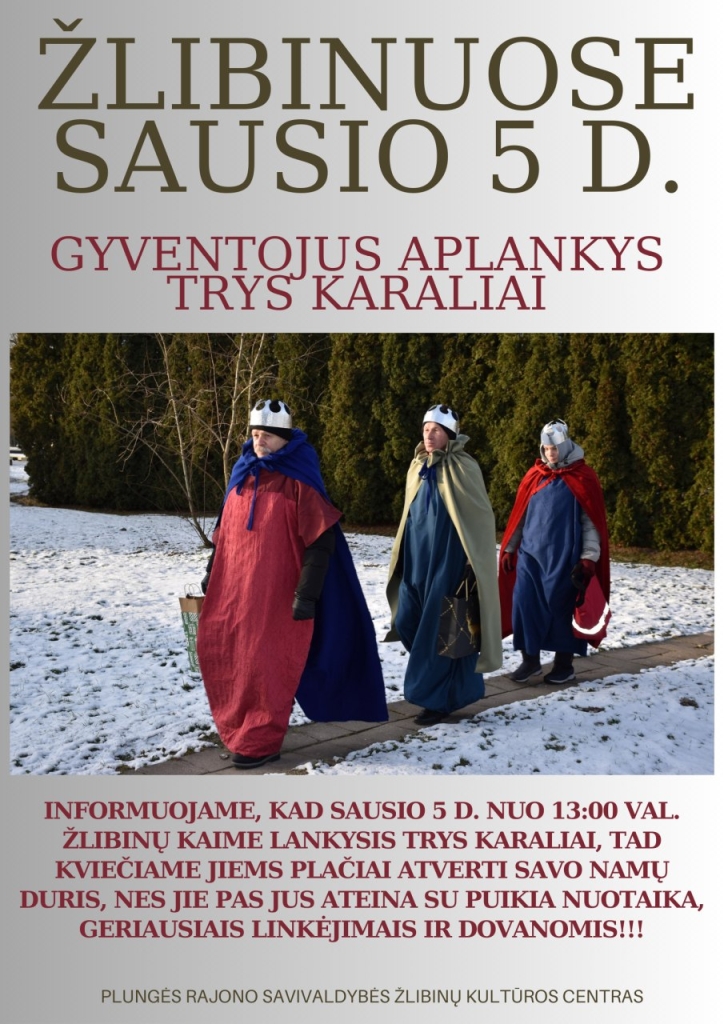 2024-01-05 Žlibinuose TRYS KARALIAI