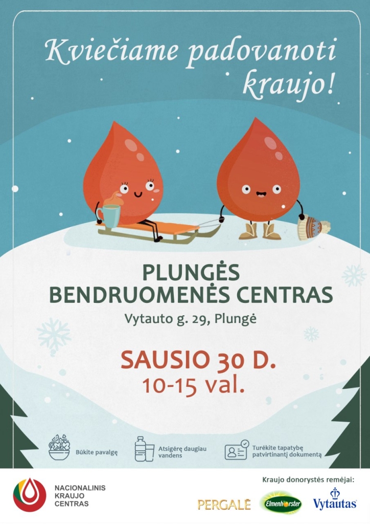 2024-01-30 Kraujo donorystė