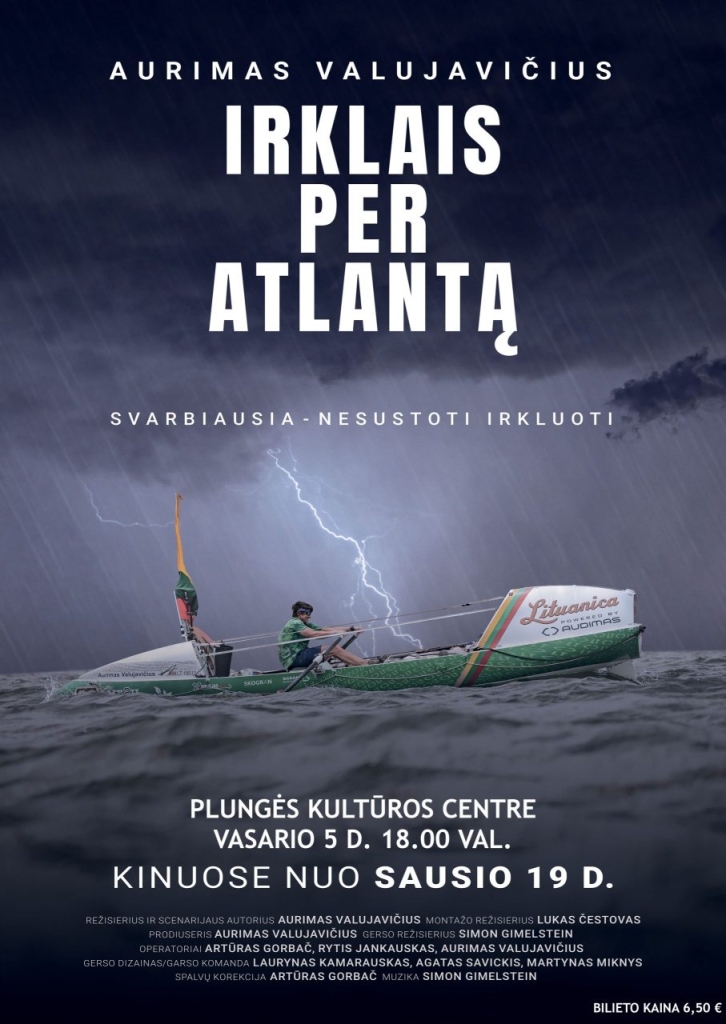 Kino filmas ,,Irklais per Atlantą"