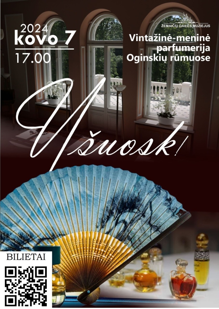 Damų arbatėlė su parfumere Edita Vigelyte