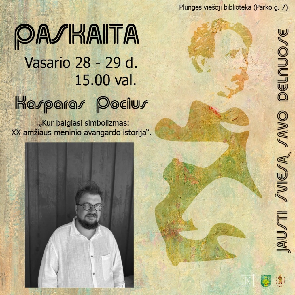 ilosofas, vertėjas, dėstytojas ir literatūros konsultantas Kasparas Pocius